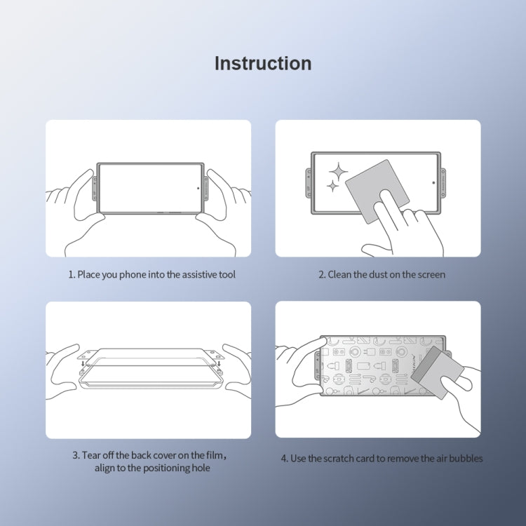 For Samsung Galaxy S24+ 5G NILLKIN Impact Resistant Curved Film - free shipping - PMC TechLife - Order now!