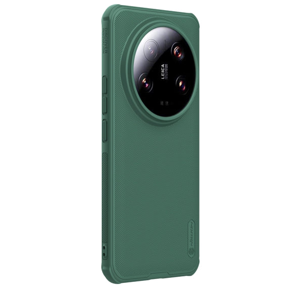 For Xiaomi 14 Ultra NILLKIN Super Frosted Shield Pro MagSafe Magnetic Phone Case(Green)