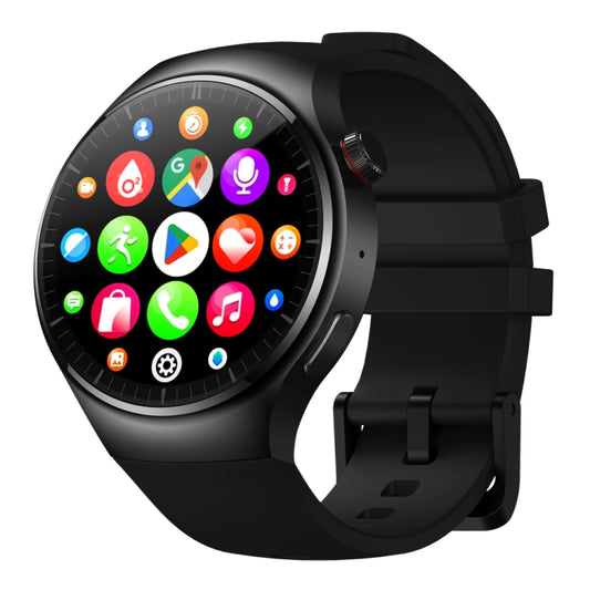 Zeblaze Thor Ultra 1.43 inch AMOLED Screen Android Smart Watch, Silicone Strap(Black) - free shipping - PMC Jewellery - Order now!