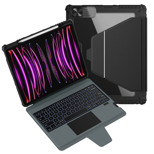 For iPad Pro 12.9 2020/2021/2022 Nillkin Backlit Version Bumper Link Keyboard Case - free shipping - PMC Jewellery - Order now!