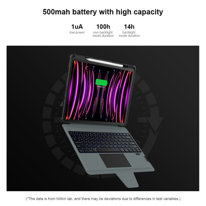 For iPad Pro 12.9 2020/2021/2022 Nillkin Backlit Version Bumper Link Keyboard Case - free shipping - PMC Jewellery - Order now!