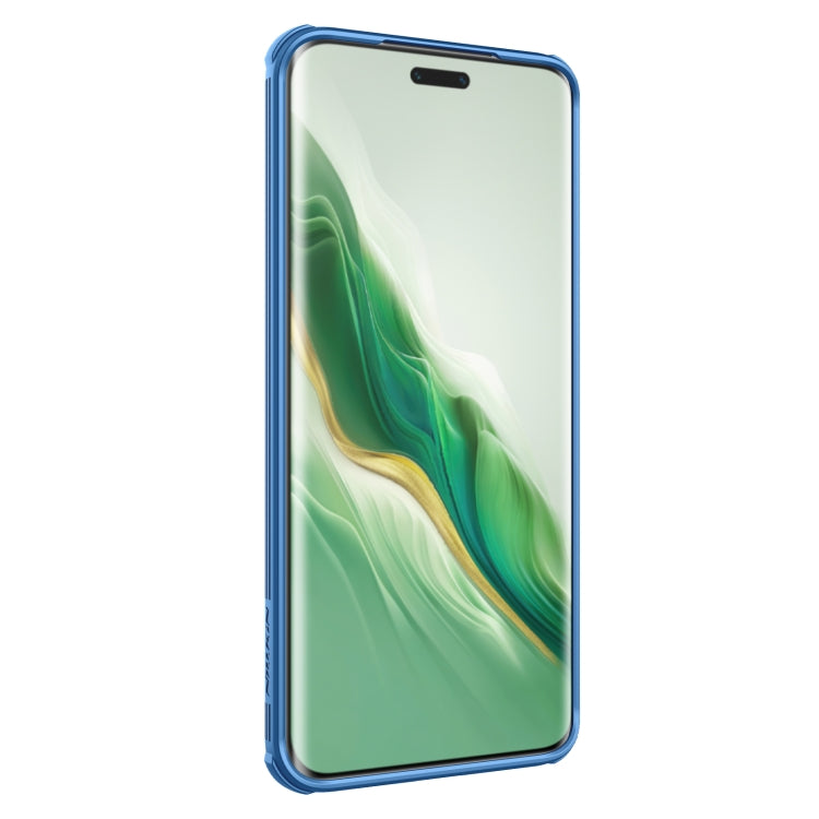 For Honor Magic6 Pro NILLKIN Black Mirror Pro Series Camshield PC Phone Case(Blue) - Honor Cases by NILLKIN | Online Shopping South Africa | PMC TechLife | Buy Now Pay Later Mobicred