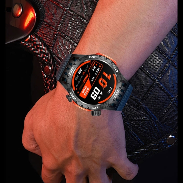 HT22 1.46 inch Smart Sport Watch, Support Bluetooth Call / Sleep / Heart Rate / Blood Pressure Health Monitor(Blue) - Smart Watches by PMC TechLife | Online Shopping South Africa | PMC TechLife | Buy Now Pay Later Mobicred