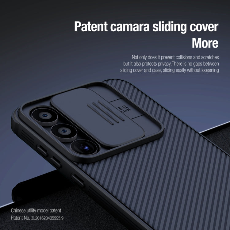 For Samsung Galaxy A55 NILLKIN CamShield Pro Magnetic PC Phone Case(Black)
