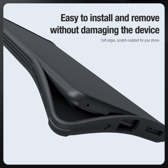 For Samsung Galaxy A55 NILLKIN CamShield Pro Magnetic PC Phone Case(Black)