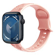 For Apple Watch 38mm Butterfly Flower Embossed Silicone Watch Band(Retro Rose) - Watch Bands by PMC TechLife | Online Shopping South Africa | PMC TechLife