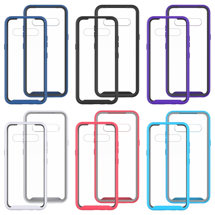 For LG V60 ThinQ Starry Sky Solid Color Series Shockproof PC + TPU Protective Case (Baby Blue) - LG Cases by PMC Jewellery | Online Shopping South Africa | PMC Jewellery | Buy Now Pay Later Mobicred