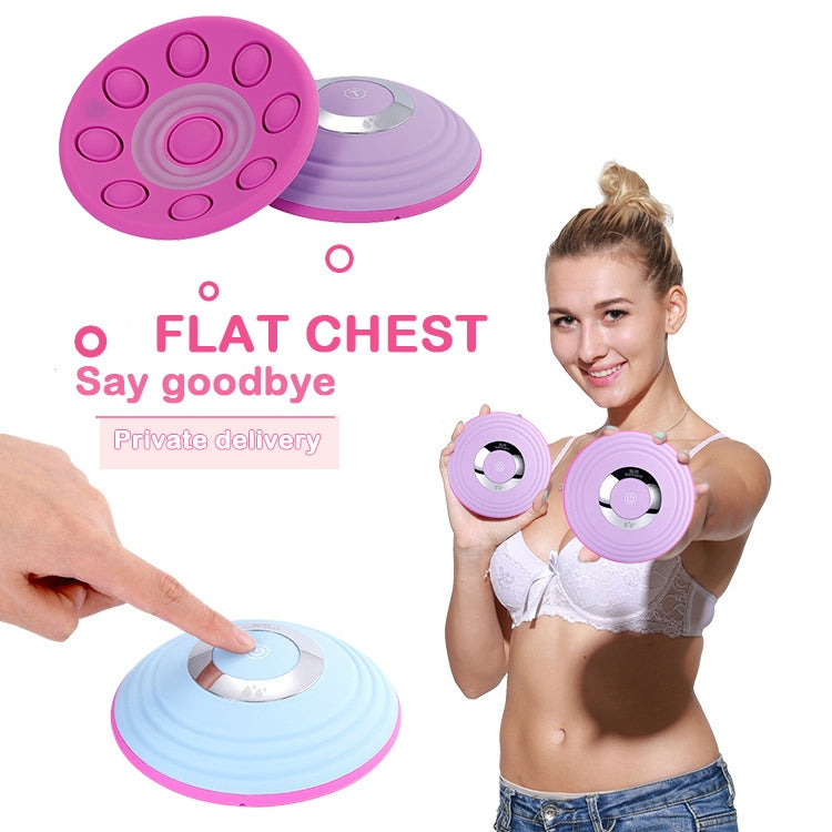 Bluetooth  Breast Massager with Anti-sagging And Remote Control, Style:APP Models(Purple) - free shipping - PMC TechLife - Order now!