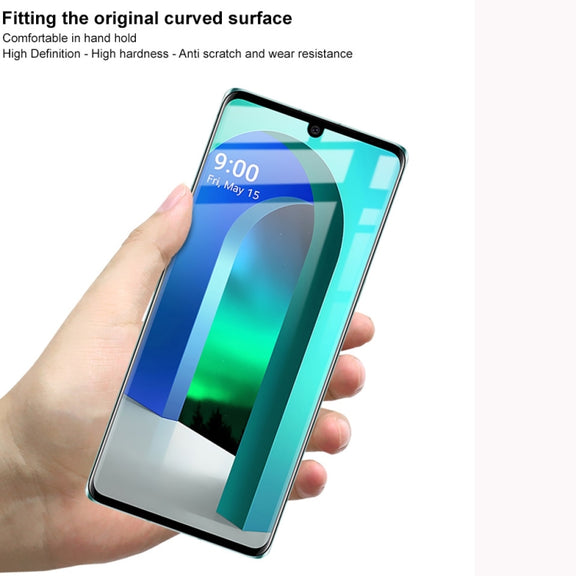 For LG Velvet 3D Curved Edge Full Screen Tempered Glass Film