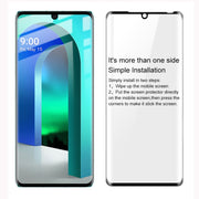 For LG Velvet 3D Curved Edge Full Screen Tempered Glass Film