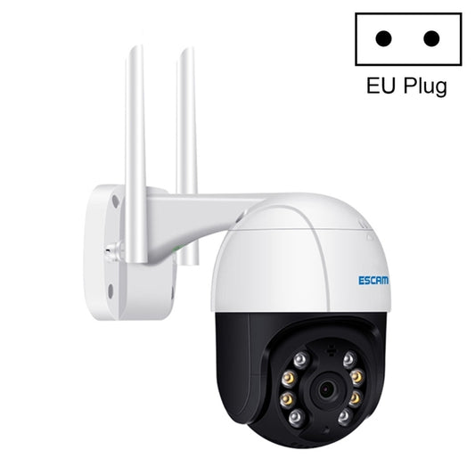 ESCAM QF518 5MP Smart WiFi IP Camera, Support AI Humanoid Detection / Auto Tracking / Dual Light Night Vision / Cloud Storage / Two Way Audio / TF Card, Plug:EU Plug(White) - free shipping - PMC Jewellery - Order now!