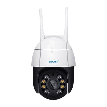 ESCAM QF518 5MP Smart WiFi IP Camera, Support AI Humanoid Detection / Auto Tracking / Dual Light Night Vision / Cloud Storage / Two Way Audio / TF Card, Plug:EU Plug(White) - free shipping - PMC Jewellery - Order now!