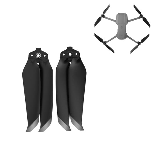 1 Pair Sunnylife 7238F-1 For DJI Mavic Air 2 Low Noise Quick-release Propellers(Silver) - free shipping - PMC Jewellery - Order now!