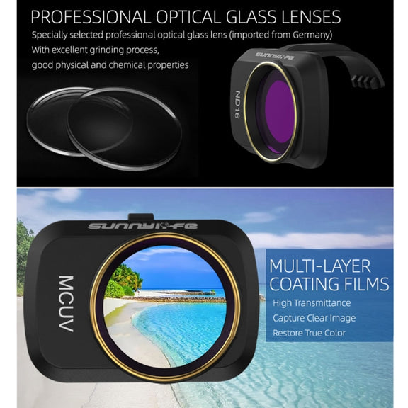 Sunnylife MM-FI9253 For DJI Mavic Mini / Mini 2 Drone CPL Lens Filter