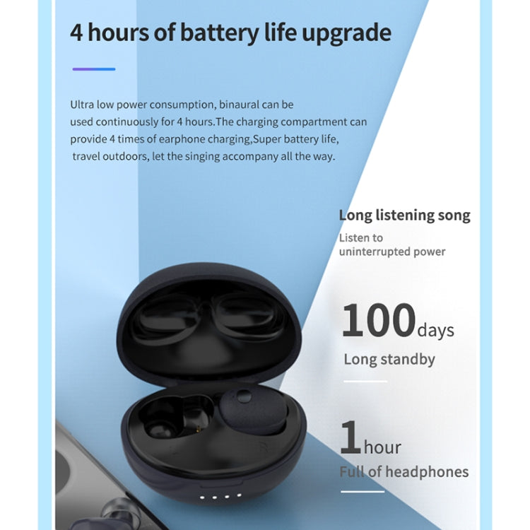 Calante T2S 5D Sound Effect Bluetooth 5.0 Wireless Bluetooth Earphone with Magnetic Charging Box, Support Call & Siri(Black) - Bluetooth Earphone by Galante | Online Shopping South Africa | PMC TechLife | Buy Now Pay Later Mobicred