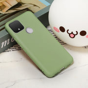 For Google Pixel 5 Pure Color Liquid Silicone Shockproof Full Coverage Case(Green)