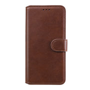 For Samsung Galaxy Note 20 Ultra Classic Calf Texture PU + TPU Horizontal Flip Leather Case, with Holder & Card Slots & Wallet(Brown)
