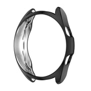 For Samsung Galaxy Watch 3 41mm Electroplating Hollow Half-pack TPU Protective Case(Black) - Watch Cases by ENKAY