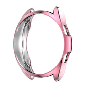 For Samsung Galaxy Watch 3 45mm Electroplating Hollow Half-pack TPU Protective Case(Fink) - Watch Cases by ENKAY