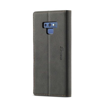 For Samsung Galaxy Note 9 Forwenw F1 Series Matte Strong Magnetism Horizontal Flip Leather Case with Holder & Card Slots & Wallet & Photo Frame(Black) - Galaxy Phone Cases by Forwenw | Online Shopping South Africa | PMC Jewellery | Buy Now Pay Later Mobicred