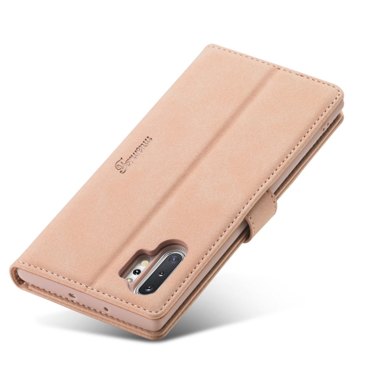 For Samsung Galaxy Note 10 Forwenw F1 Series Matte Strong Magnetism Horizontal Flip Leather Case with Holder & Card Slots & Wallet & Photo Frame(Rose Gold) - free shipping - PMC TechLife - Order now!