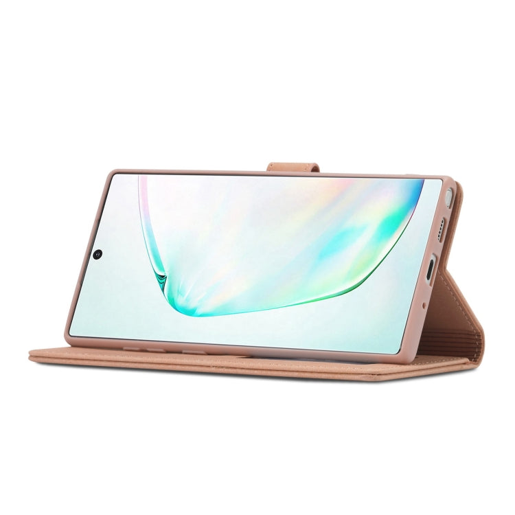 For Samsung Galaxy Note 10 Forwenw F1 Series Matte Strong Magnetism Horizontal Flip Leather Case with Holder & Card Slots & Wallet & Photo Frame(Rose Gold) - free shipping - PMC TechLife - Order now!
