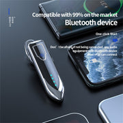 ME-3 Bluetooth 5.0 Business Style Touch Switch Bluetooth Earphone(Silver)