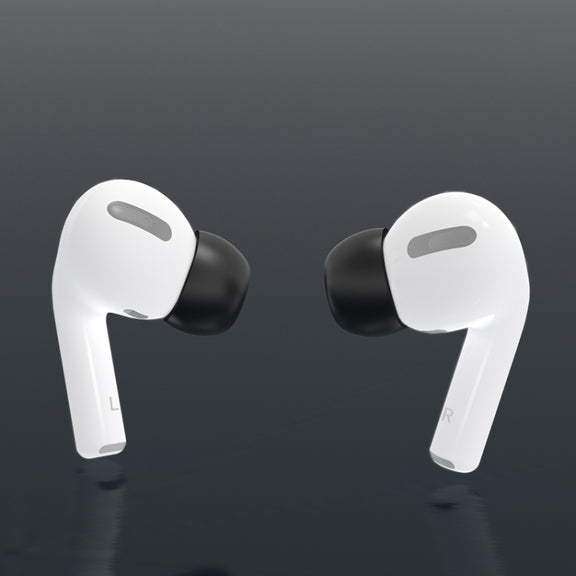 12 PCS Wireless Earphone Replaceable Silicone Ear Cap Earplugs for AirPods Pro, with Storage Box(White)