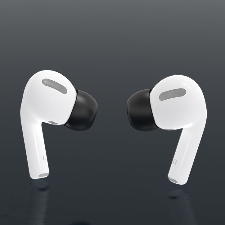 12 PCS Wireless Earphone Replaceable Silicone Ear Cap Earplugs for AirPods Pro, with Storage Box(White)