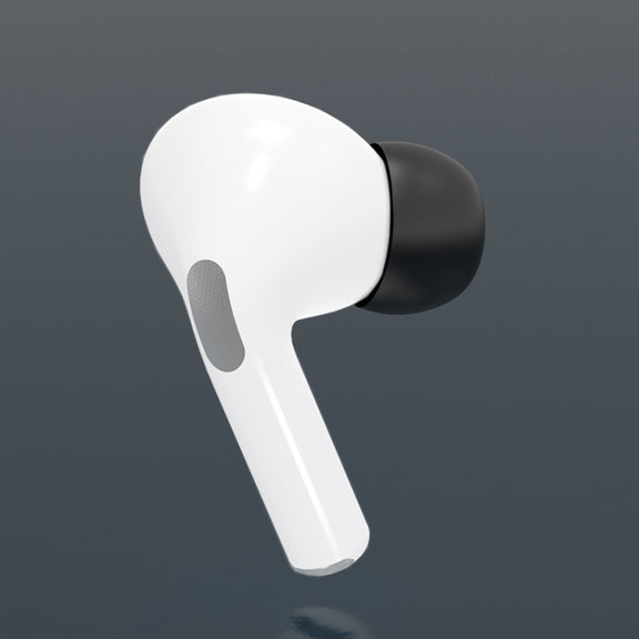 12 PCS Wireless Earphone Replaceable Silicone Ear Cap Earplugs for AirPods Pro, with Storage Box(White)