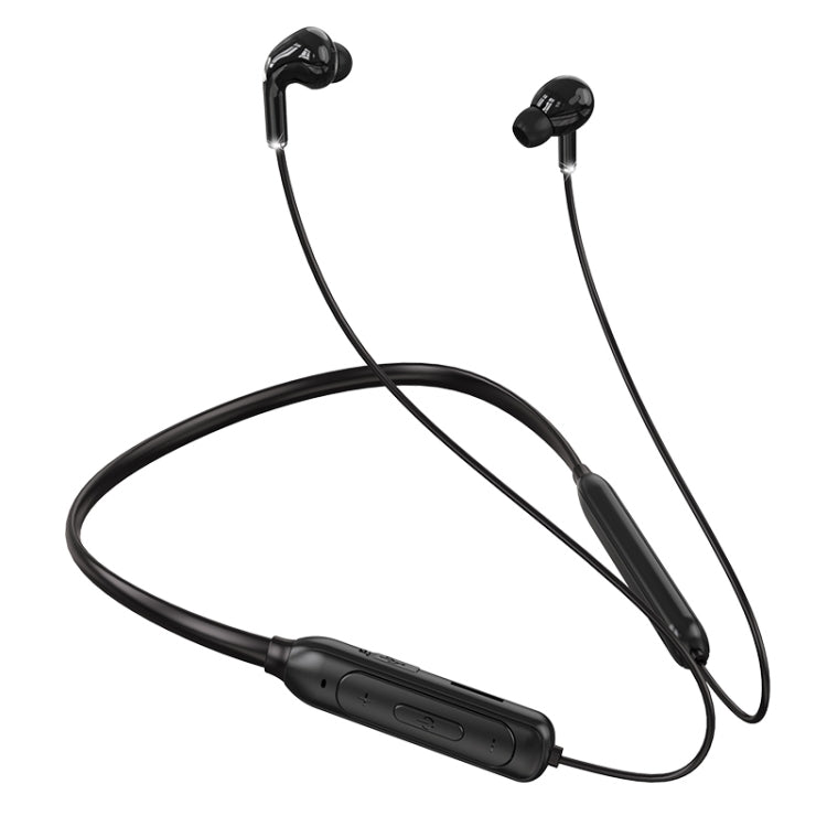 M60 8D Surround Sound Wireless Neck-mounted 5.1 Bluetooth Earphone Support TF Card MP3 Mode(Black) - Neck-mounted Earphone by PMC TechLife | Online Shopping South Africa | PMC TechLife