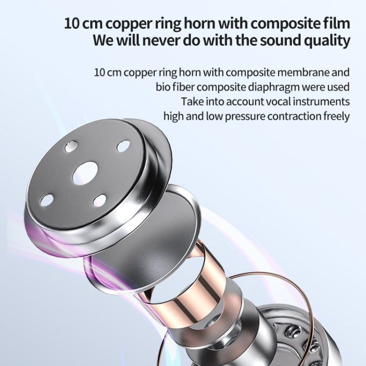 M60 8D Surround Sound Wireless Neck-mounted 5.1 Bluetooth Earphone Support TF Card MP3 Mode(Pink) - Neck-mounted Earphone by PMC TechLife | Online Shopping South Africa | PMC TechLife