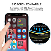 For iPhone 12 Pro Max Full Glue Full Screen Tempered Glass Film
