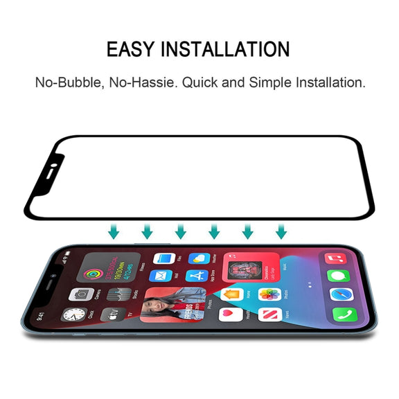 For iPhone 12 Pro Max Full Glue Full Screen Tempered Glass Film