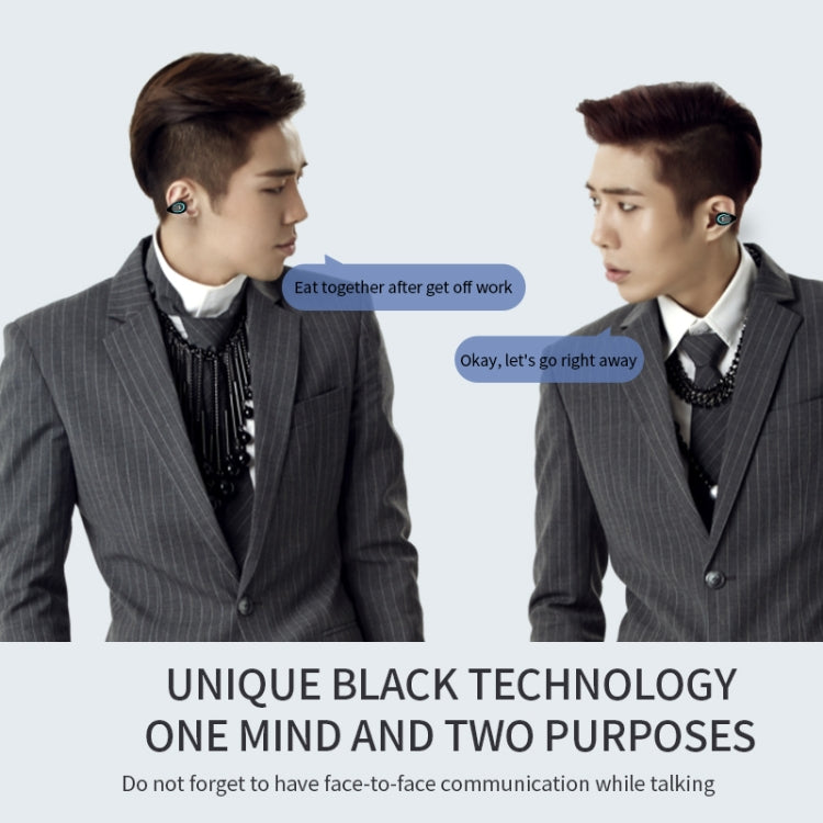 YX08 Ultra-light Ear-hook Wireless V5.0 Bluetooth Earphones Ear Clip Stereo Bluetooth Headset with Mic(White) - Bluetooth Earphone by PMC TechLife | Online Shopping South Africa | PMC TechLife