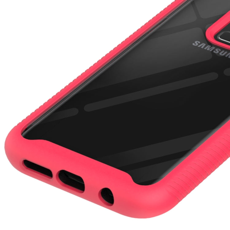 For Samsung Galaxy S9 Starry Sky Solid Color Series Shockproof PC + TPU Protective Case(White) - Galaxy Phone Cases by PMC TechLife | Online Shopping South Africa | PMC TechLife | Buy Now Pay Later Mobicred