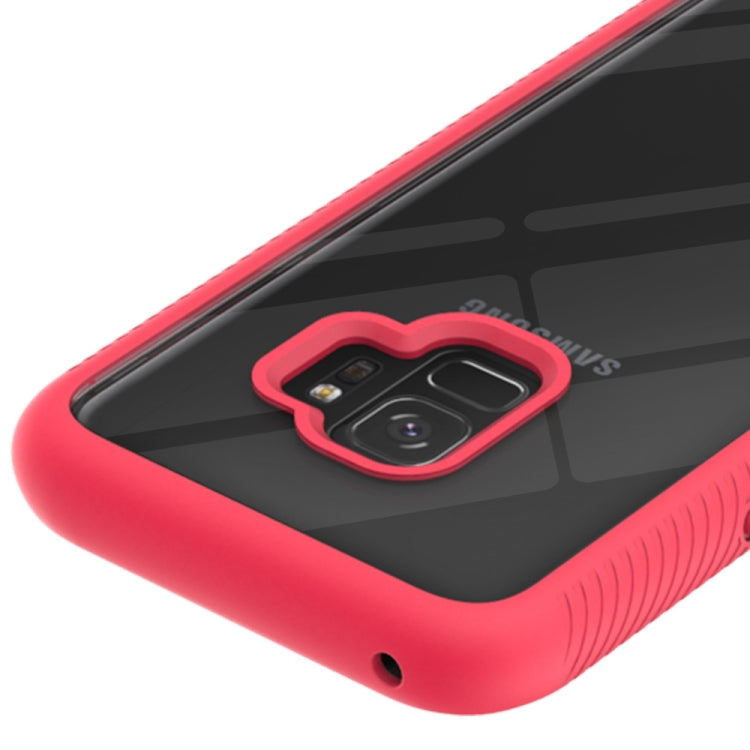 For Samsung Galaxy S9 Starry Sky Solid Color Series Shockproof PC + TPU Protective Case(White) - Galaxy Phone Cases by PMC TechLife | Online Shopping South Africa | PMC TechLife | Buy Now Pay Later Mobicred