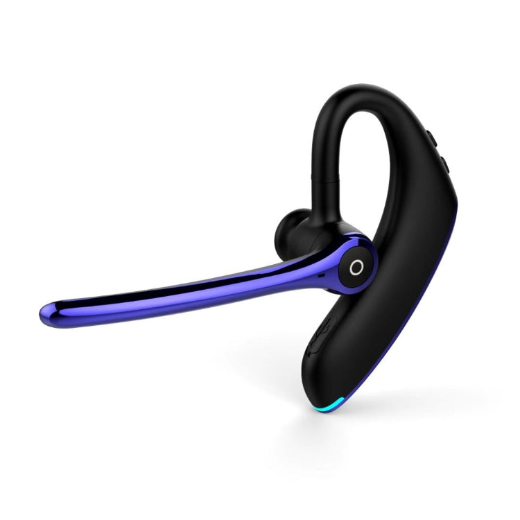 F910 Bluetooth 5.0 Hanging Ear Style Dual Mic Noise Cancelling Bluetooth Earphone(Black Blue) - Bluetooth Earphone by PMC TechLife | Online Shopping South Africa | PMC TechLife