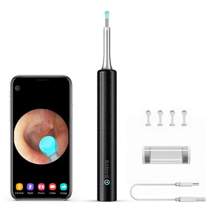 Bebird C3 Pro 2.4G 3.5mm Wireless Wifi High-definition Visual Ear Spoon 3 Million Pixels Out Ear Visual Ear Spoon(Black) - free shipping - PMC Jewellery - Order now!