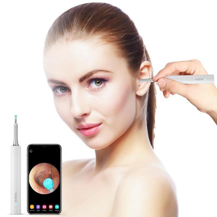 Bebird C3 Pro 2.4G 3.5mm Wireless Wifi High-definition Visual Ear Spoon 3 Million Pixels Out Ear Visual Ear Spoon(White) - free shipping - PMC Jewellery - Order now!
