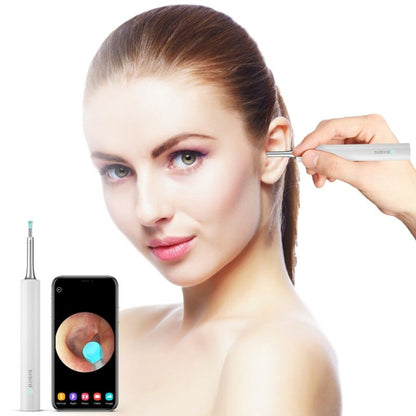 Bebird C3 Pro 2.4G 3.5mm Wireless Wifi High-definition Visual Ear Spoon 3 Million Pixels Out Ear Visual Ear Spoon(White) - free shipping - PMC Jewellery - Order now!