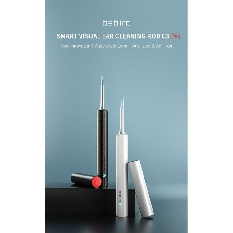 Bebird C3 Pro 2.4G 3.5mm Wireless Wifi High-definition Visual Ear Spoon 3 Million Pixels Out Ear Visual Ear Spoon(Pink) - free shipping - PMC TechLife - Order now!
