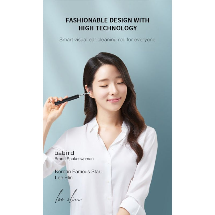Bebird C3 Pro 2.4G 3.5mm Wireless Wifi High-definition Visual Ear Spoon 3 Million Pixels Out Ear Visual Ear Spoon(White) - free shipping - PMC Jewellery - Order now!