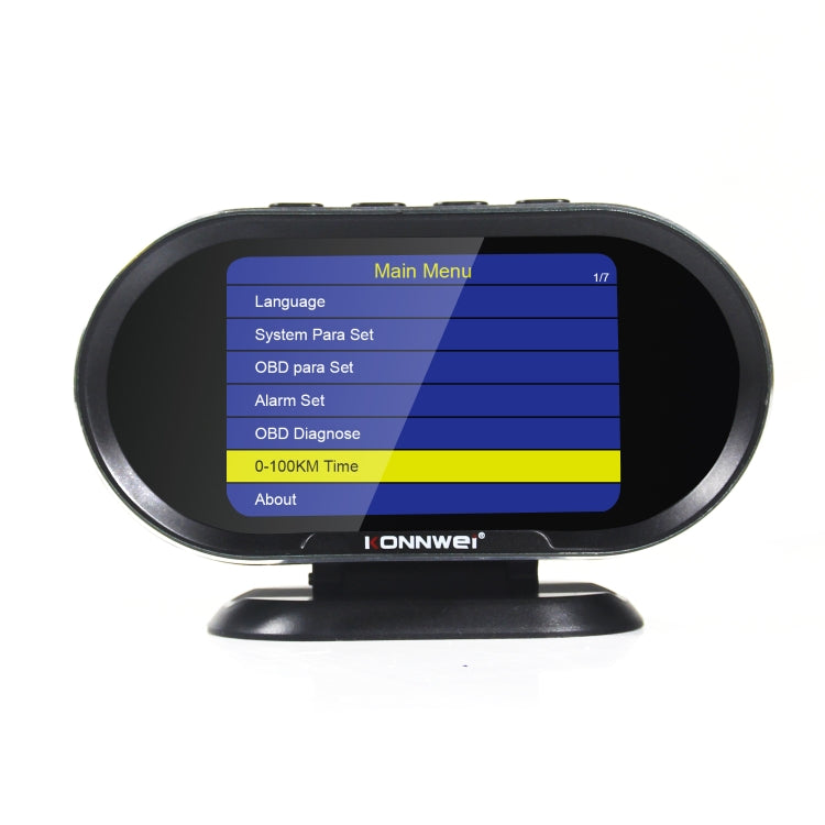 KONNWEI KW206 2 in 1 OBDII / EOBD12V Car Fault Scanner + 3.5 inch LCD Monitor - free shipping - PMC Jewellery - Order now!