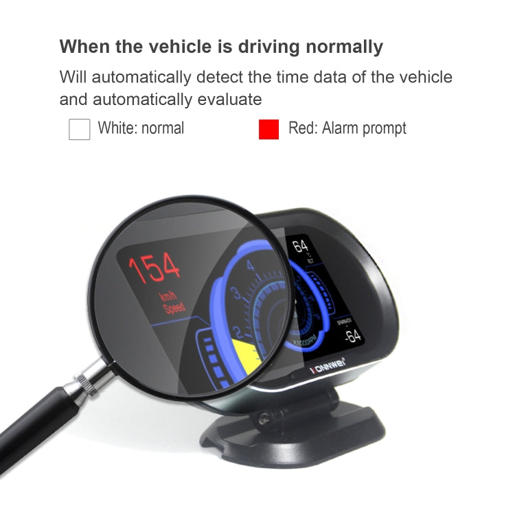 KONNWEI KW206 2 in 1 OBDII / EOBD12V Car Fault Scanner + 3.5 inch LCD Monitor - free shipping - PMC TechLife - Order now!