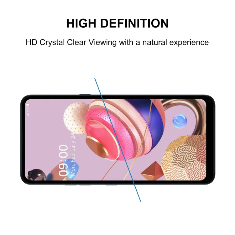 For LG K51S Full Glue Full Screen Tempered Glass Film - free shipping - PMC TechLife - Order now!