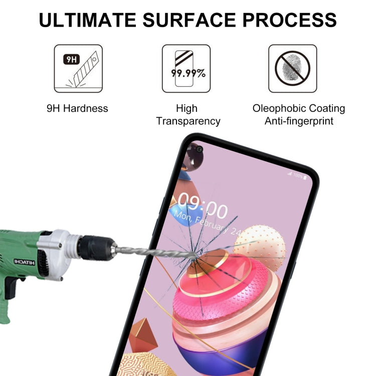 For LG K51S Full Glue Full Screen Tempered Glass Film - free shipping - PMC TechLife - Order now!