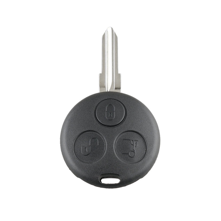 Straight Car Key Tip Embryo 433.92 Frequency for Mercedes-Benz Smart 3-button - Remote Car Key by PMC TechLife | Online Shopping South Africa | PMC TechLife