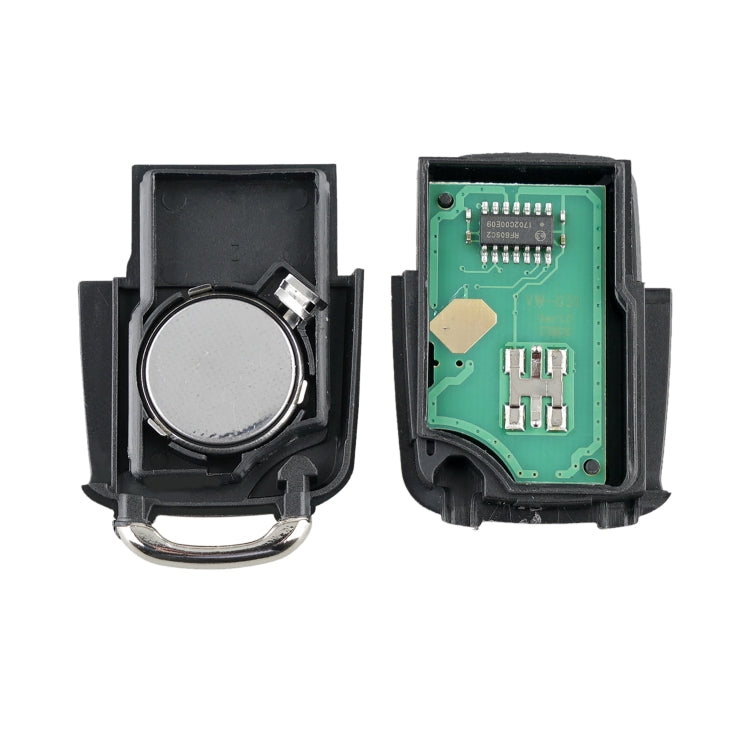 Car Key 1J0959753AG 48 Chip 434 Frequency for Volkswagen 2-button - Remote Car Key by PMC TechLife | Online Shopping South Africa | PMC TechLife