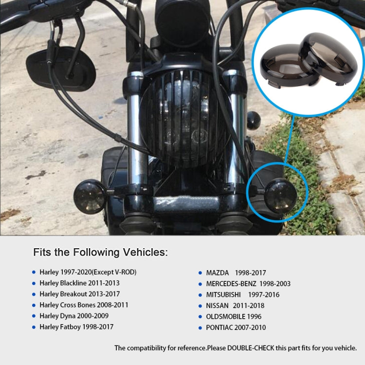 4 PCS Motorcycle Front and Rear Turn Signal Cover / Turn Signal Shell for Harley - free shipping - PMC TechLife - Order now!